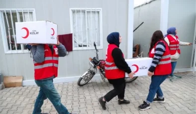 Kızılay, depremzedelere kış yardım programı başlattı