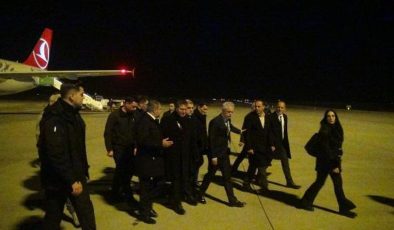 KKTC Başbakanı Üstel, Şampiyon Melekler davasını takip etmek üzere Şanlıurfa’ya geldi