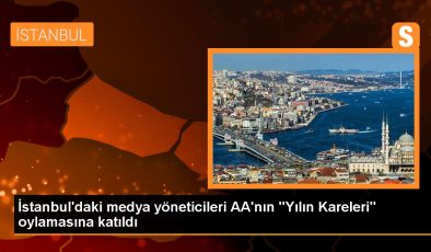 İstanbul’daki medya yöneticileri AA’nın “Yılın Kareleri” oylamasına katıldı
