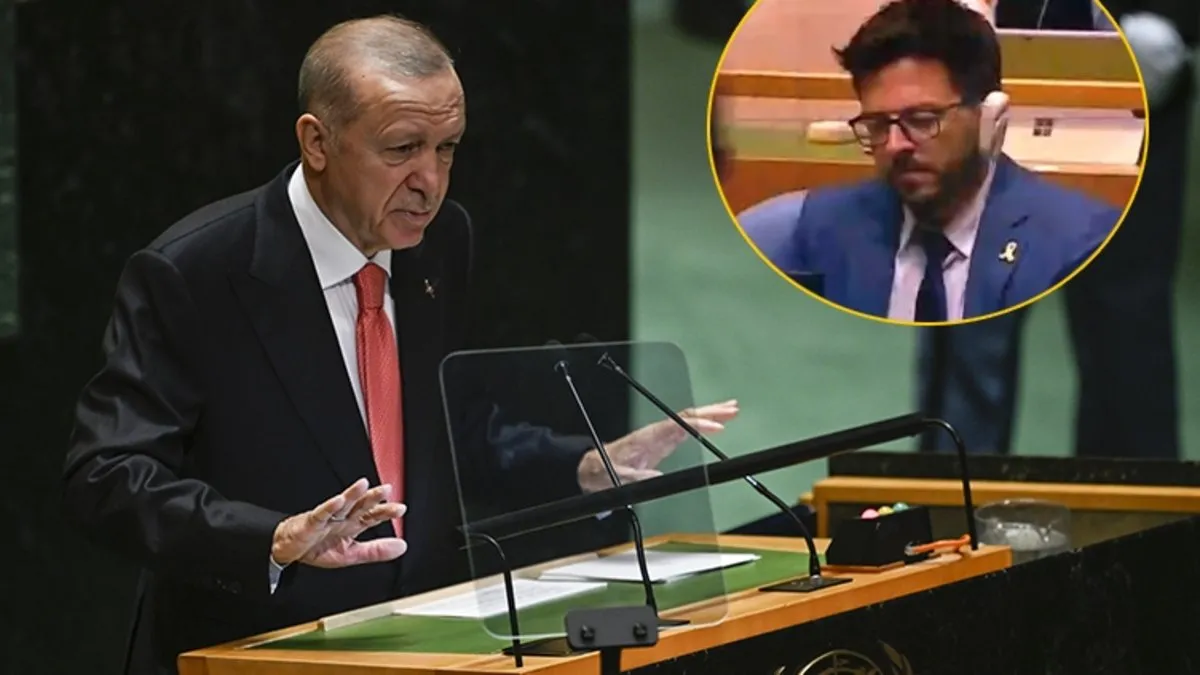 Başkan Erdoğan’dan BM Genel Kurulu’nda tarihi konuşma! Herkes alkışladı, İsrailli temsilci gözlerini kaçırdı