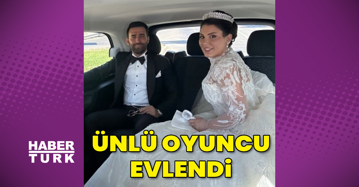 Ferit Kaya evlendi
