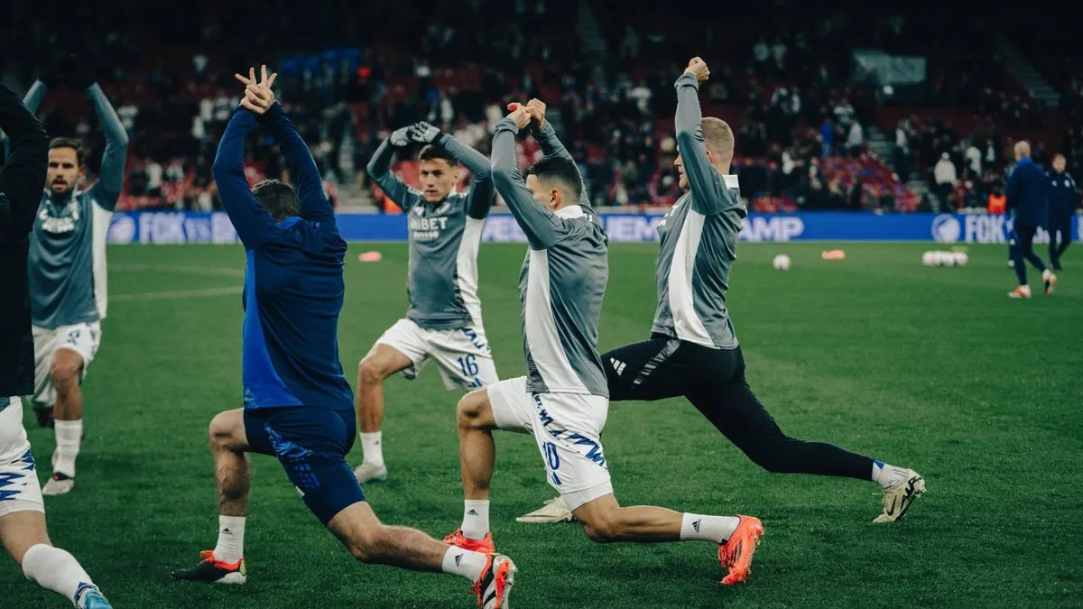 Kopenhag, Başakşehir maçı öncesi son çalışmasını yaptı