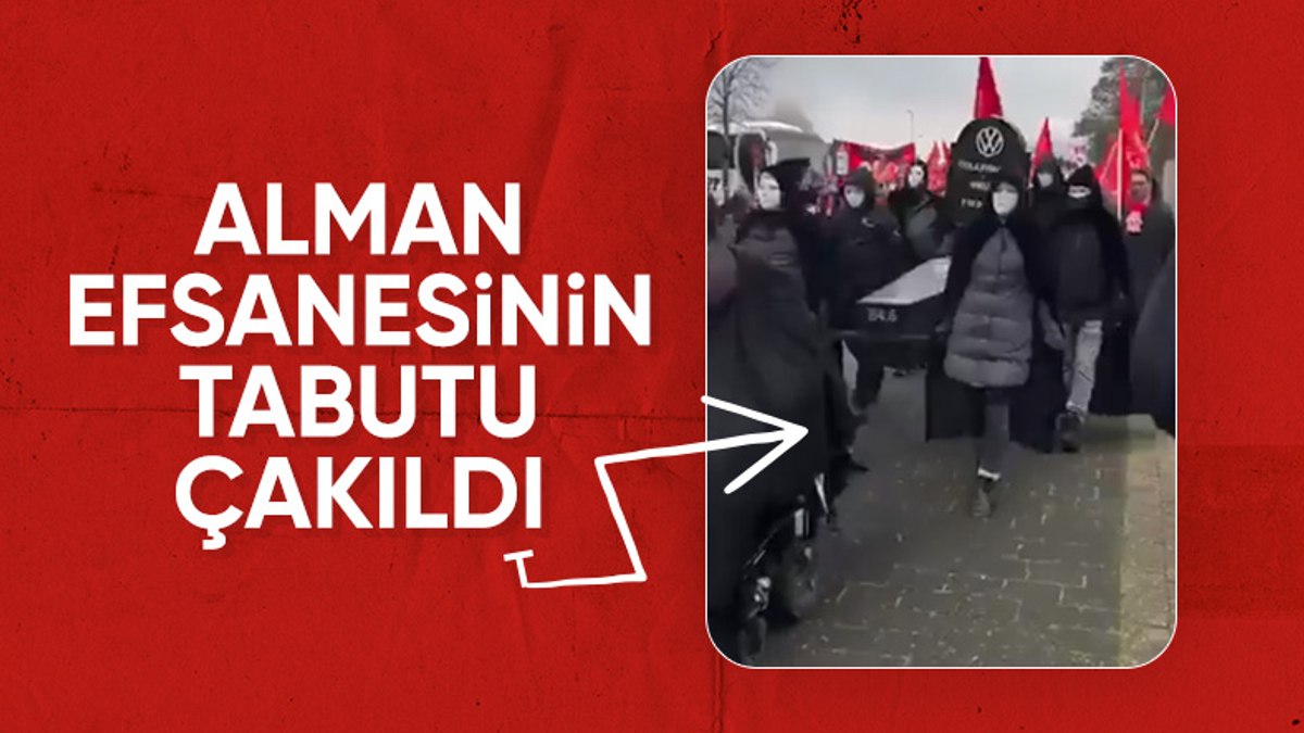 Otomobil devi iflasın eşiğinde: Volkswagen için cenaze töreni düzenlendi