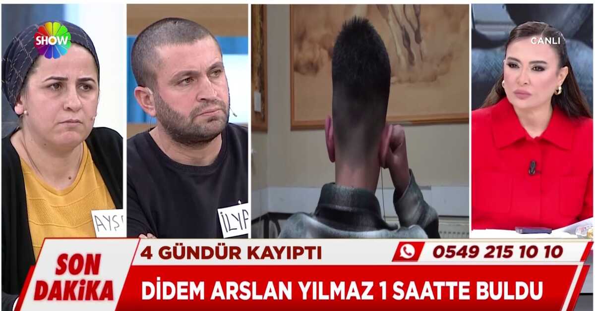 Didem Arslan Yılmaz 1 saatte kayıp Enes’i buldu