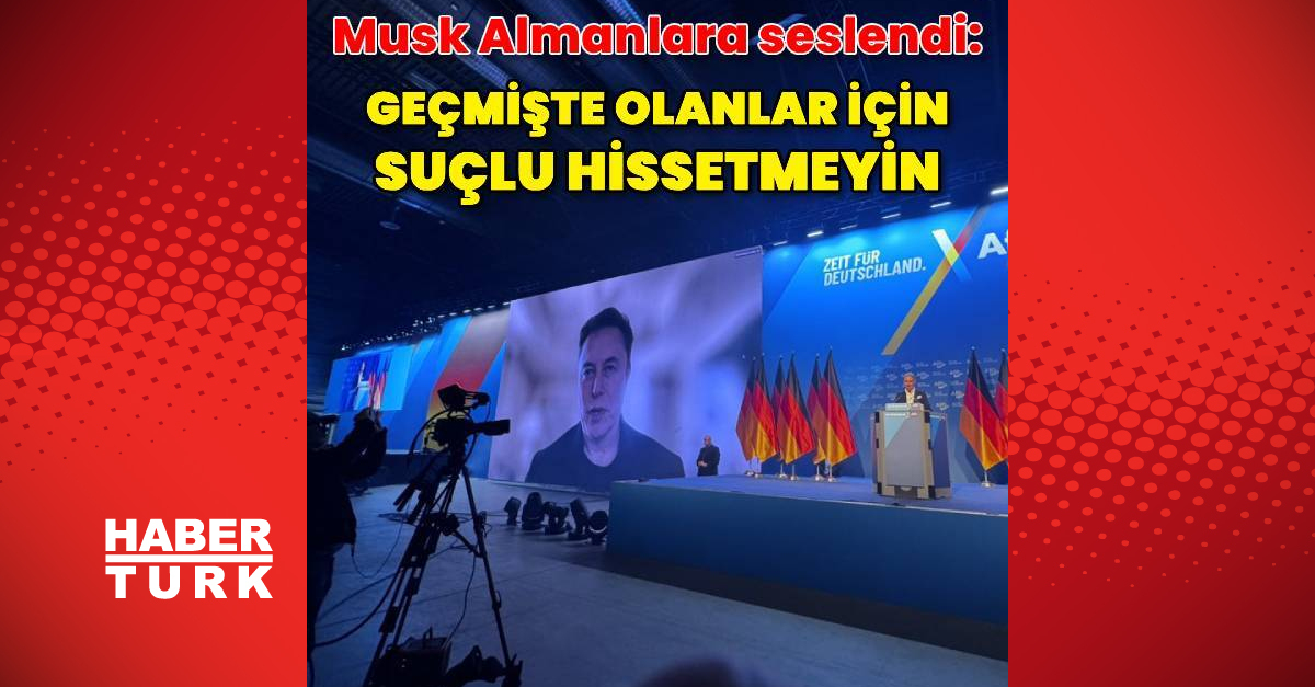 Elon Musk aşırı sağcı AfD’nin mitingine uzaktan bağlandı
