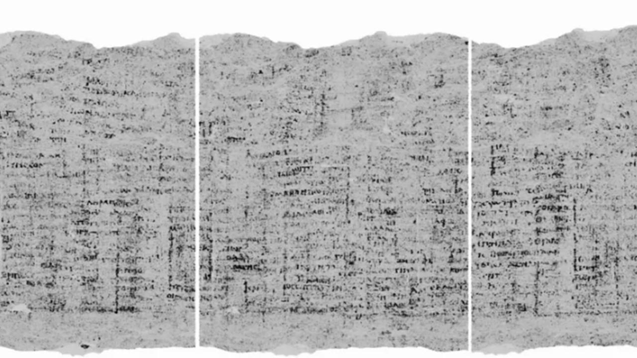 2 bin yıldır okunamayan yanmış parşömen ilk kez okundu