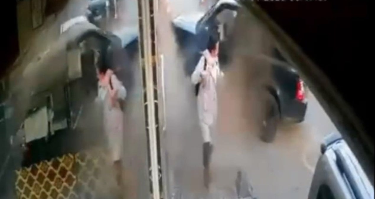 Bayrampaşa’da korku dolu anlar: Ölüm teğet geçti!