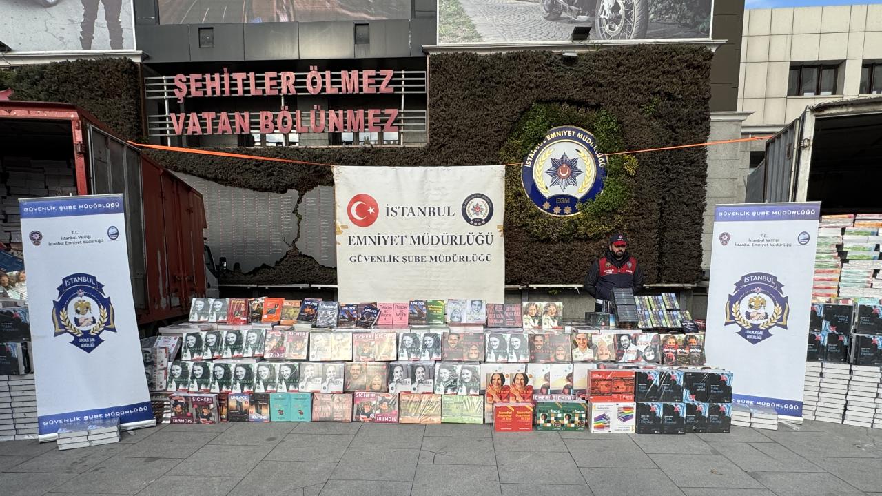 İstanbul’da 94 bin 587 korsan kitap ele geçirildi