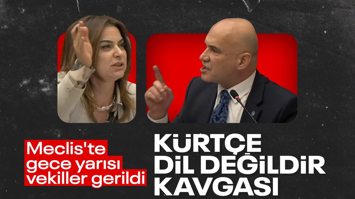TBMM’de Kürtçe gerilimi: İyi Parti ve DEM’li vekiller tartıştı
