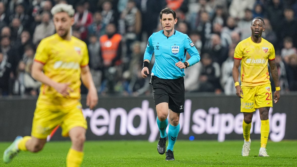 Kayserispor’dan Beşiktaş maçı sonrası hakem tepkisi