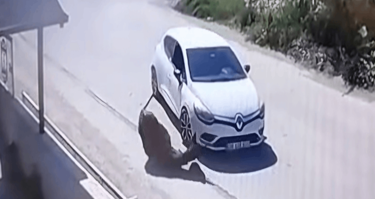 Aracını yoldaki eşeğin üzerine sürüp kasıtlı olarak çarptı