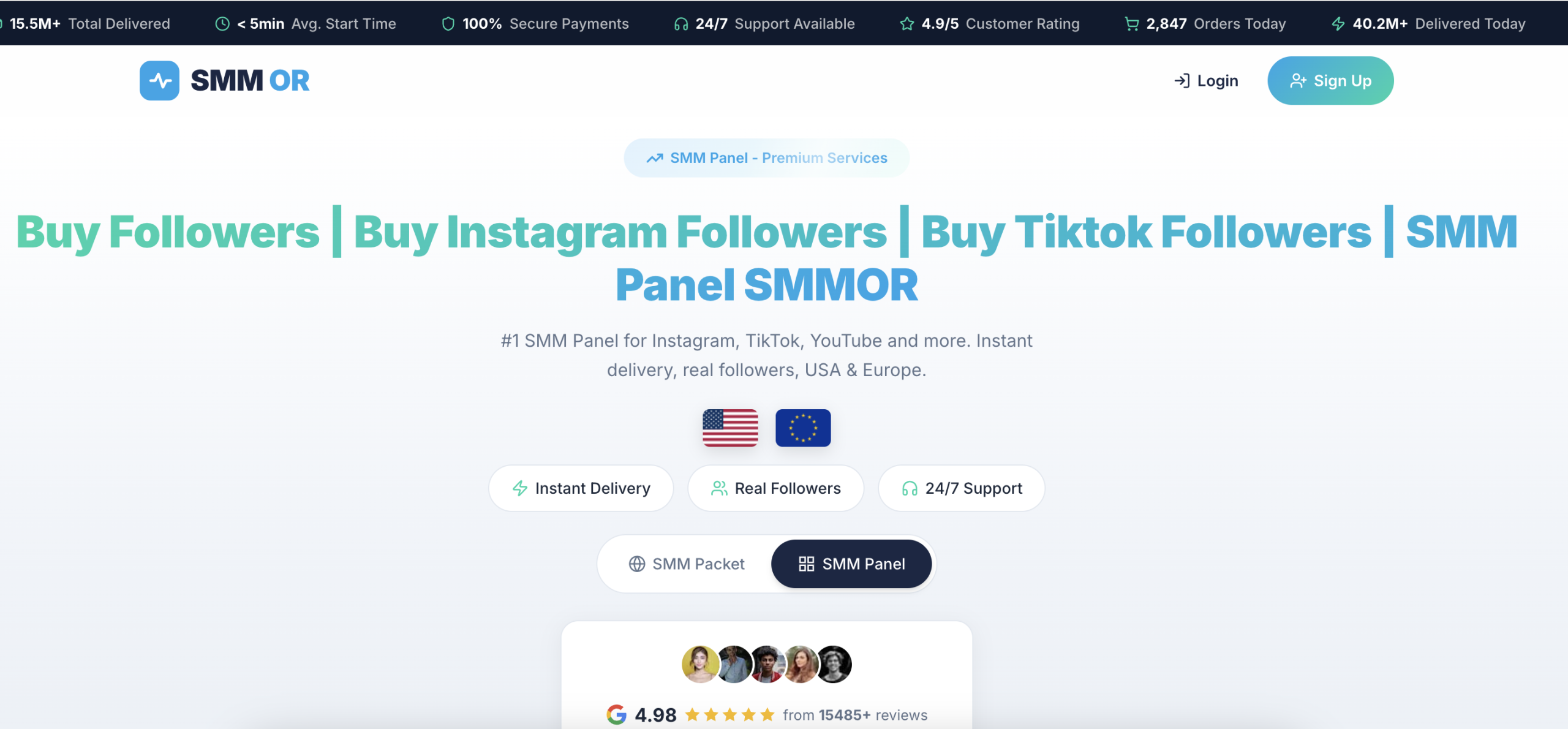 SMMOR: A Trusted Platform for Social Media Growth Services